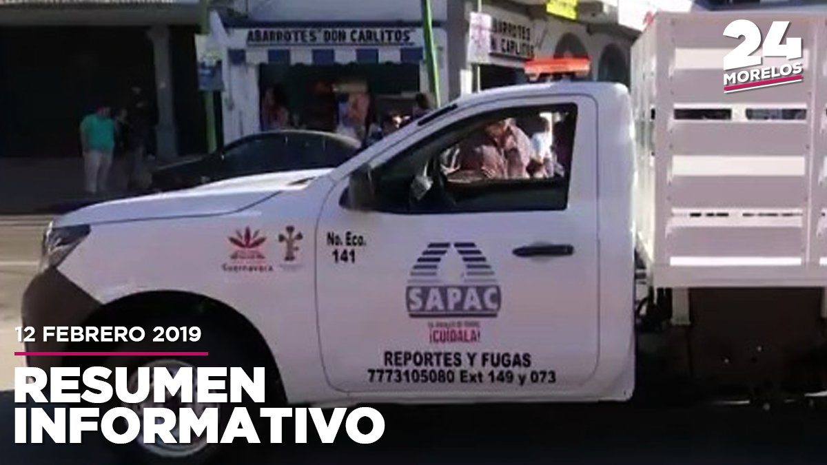 Roban camionetas de SAPAC en Cuernavaca