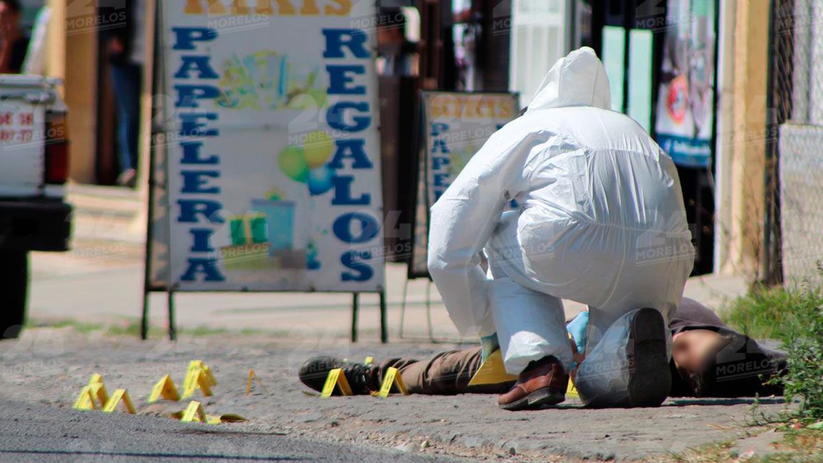Asesinan a dos hombres en Ocotepec, Cuernavaca
