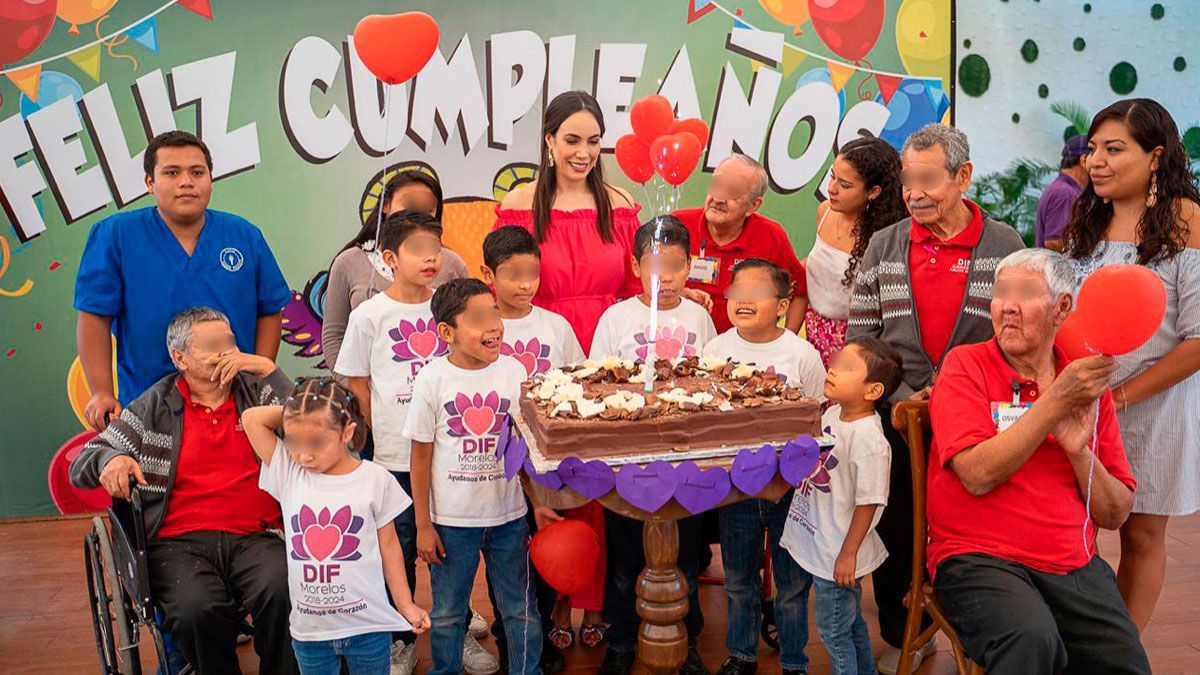 Celebra DIF Morelos cumpleaños en los Centros Asistenciales