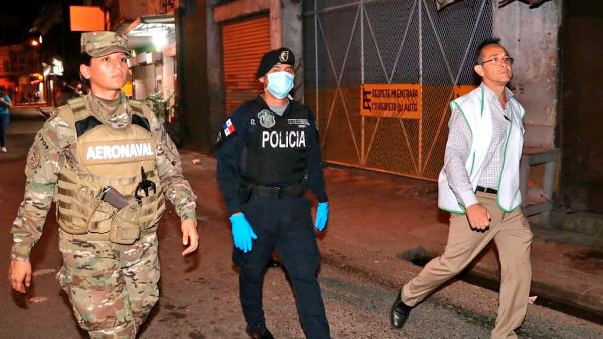 Decreta Panamá toque de queda por coronavirus 19