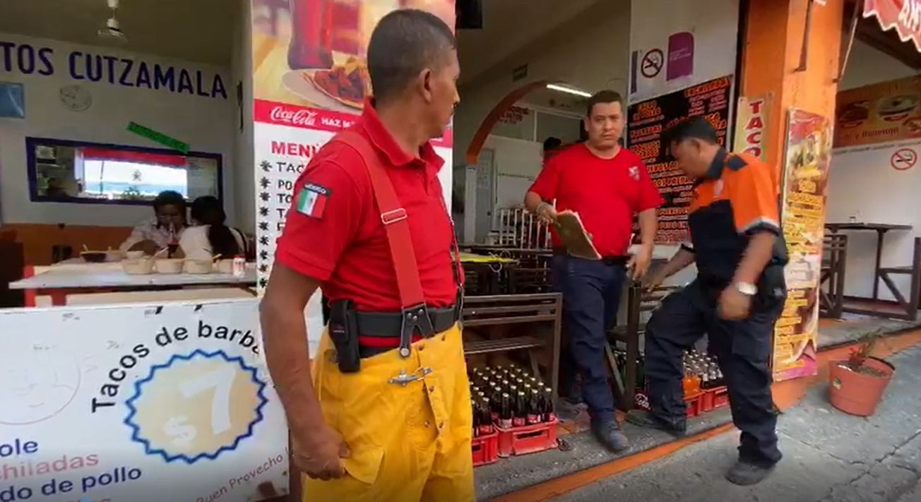 Se registra “flamazo” en taquería de Cuernavaca