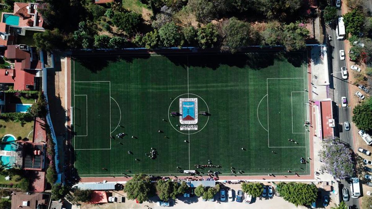 Rehabilitan unidad deportiva en Cuernavaca con 7.8 mdp