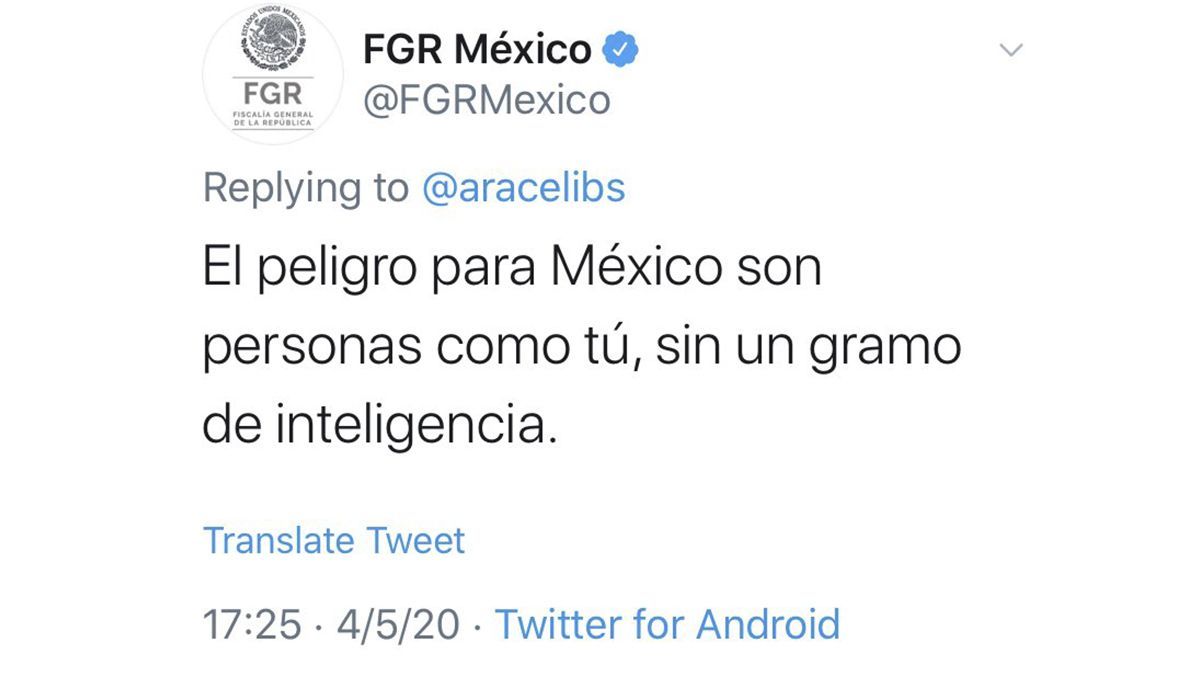 24 Morelos FGR Tweet