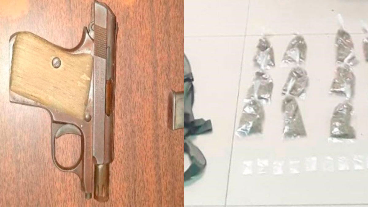 Detienen a dos menores de edad con drogas y armas en Morelos
