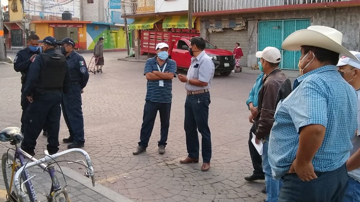 Piden a comerciantes seguir medidas sanitarias