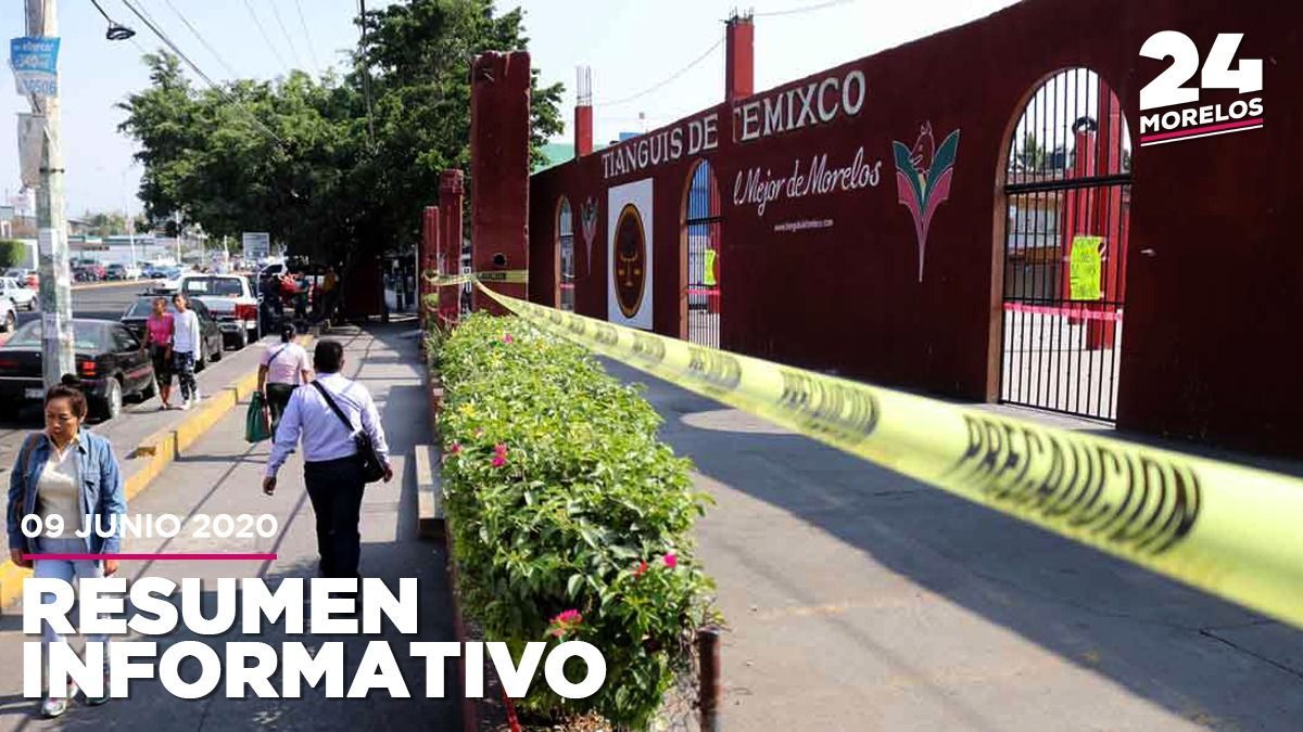 Doce tianguistas han fallecido por COVID-19 en Temixco