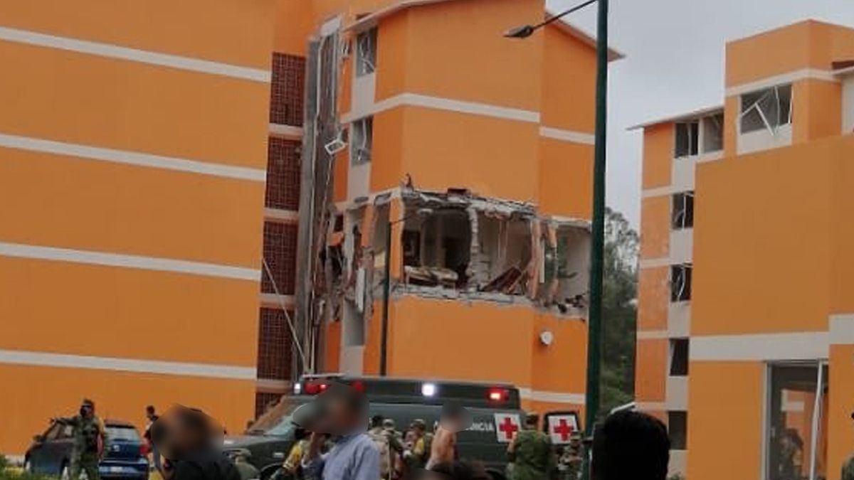 Explosión en la Zona Militar de Cuernavaca