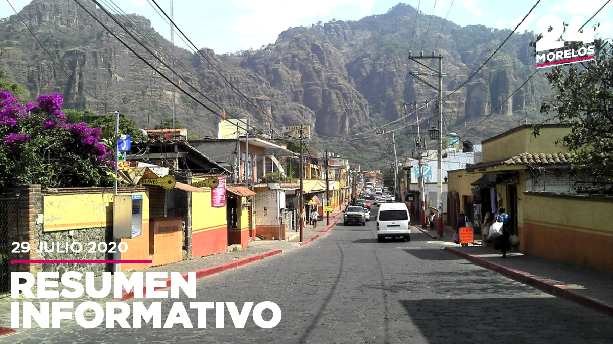 Amenazan a comerciantes de Tepoztlán de reabrir sus negocios hasta finales de año