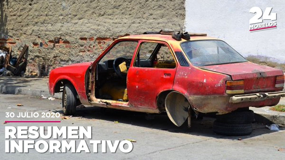 Retirarán autos abandonados en Cuernavaca