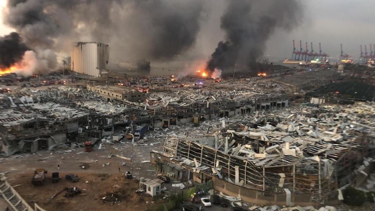 24 Morelos explosión Líbano
