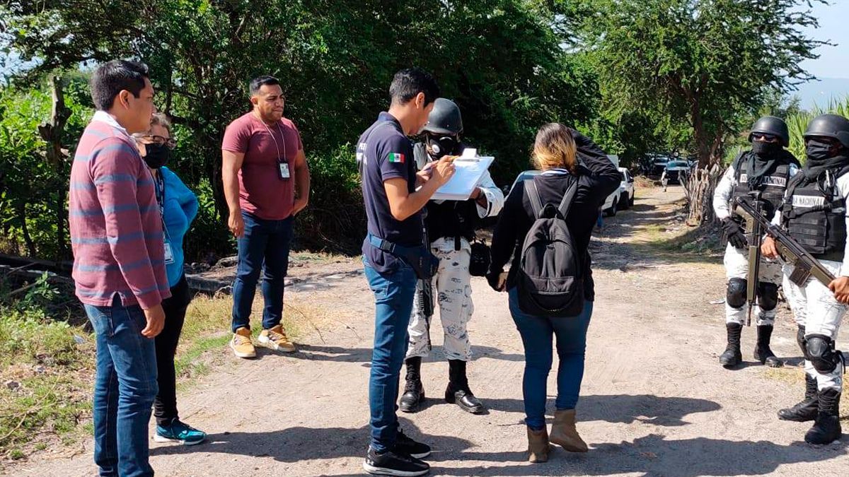 Realizan operativo de búsqueda en Puente de Ixtla