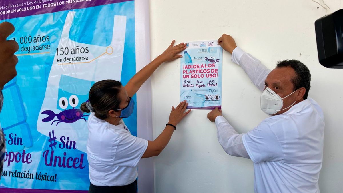 ¡Adiós a los plásticos de un solo uso en Morelos!