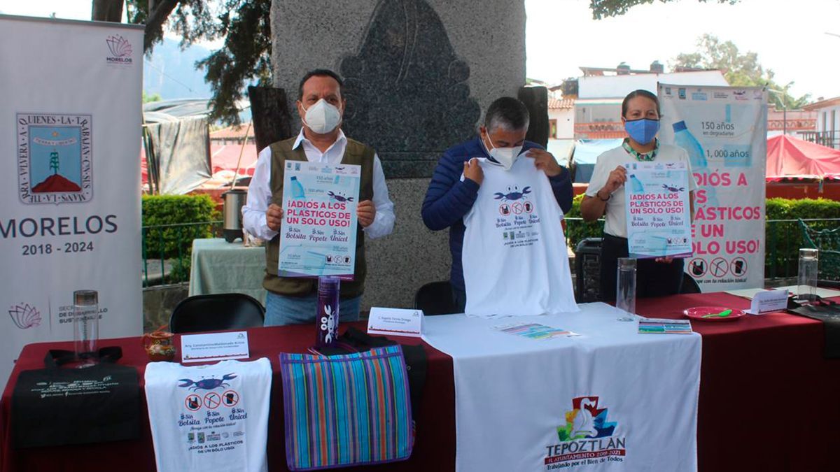 Quedarán prohibidos los plásticos de un solo uso en Tepoztlán