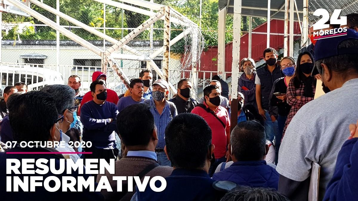 Despiden a cientos de trabajadores del Ayuntamiento de Cuernavaca