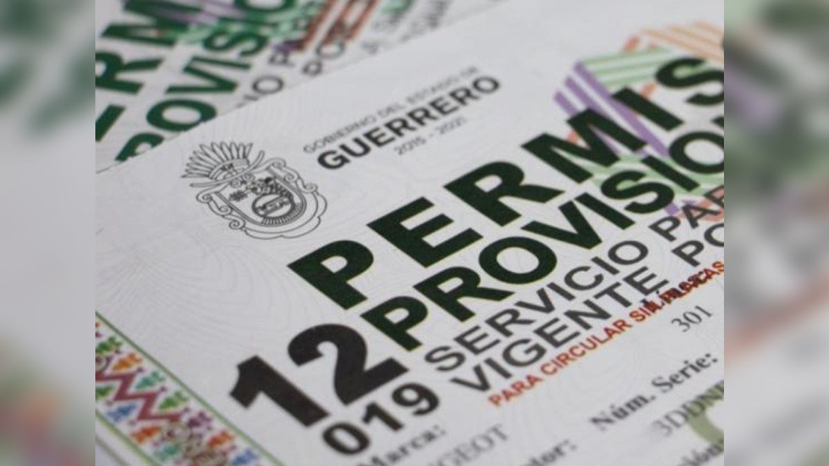 Sancionarán a vehículos que porten permisos de Guerrero