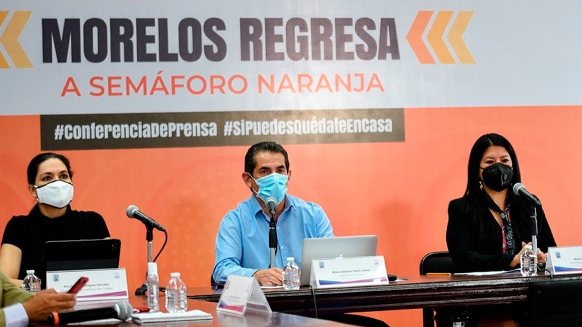 Presentan ajustes en actividades de Morelos tras regreso a semáforo naranja