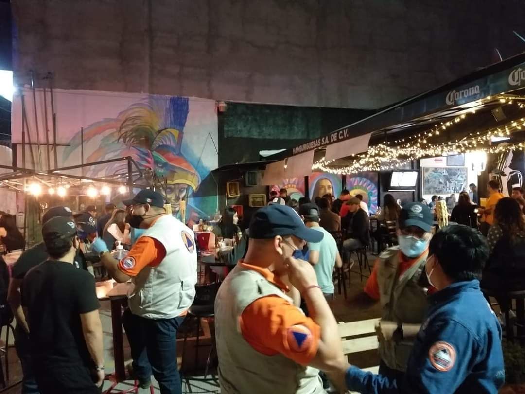 Suspenden bares por incumplimir medidas sanitarias