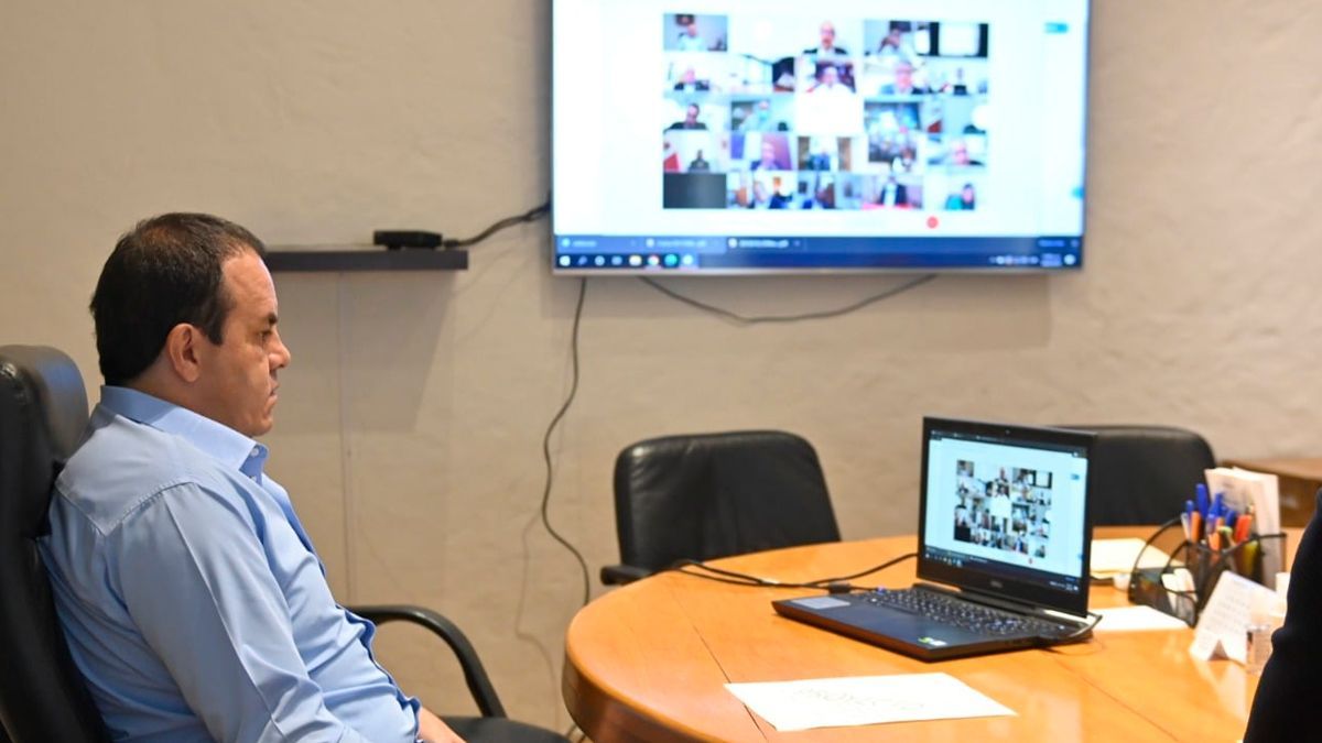 Participa Cuauhtémoc Blanco en reunión virtual con la CONAGO