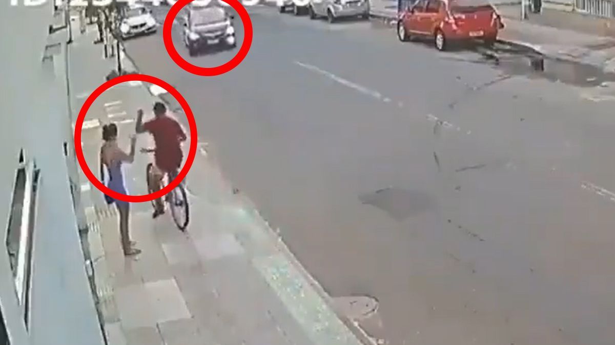 Conductor atropella a ladrón y transeúntes lo golpean