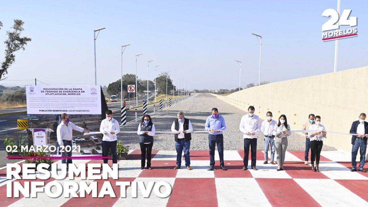 Inauguran importante obra vial en Morelos