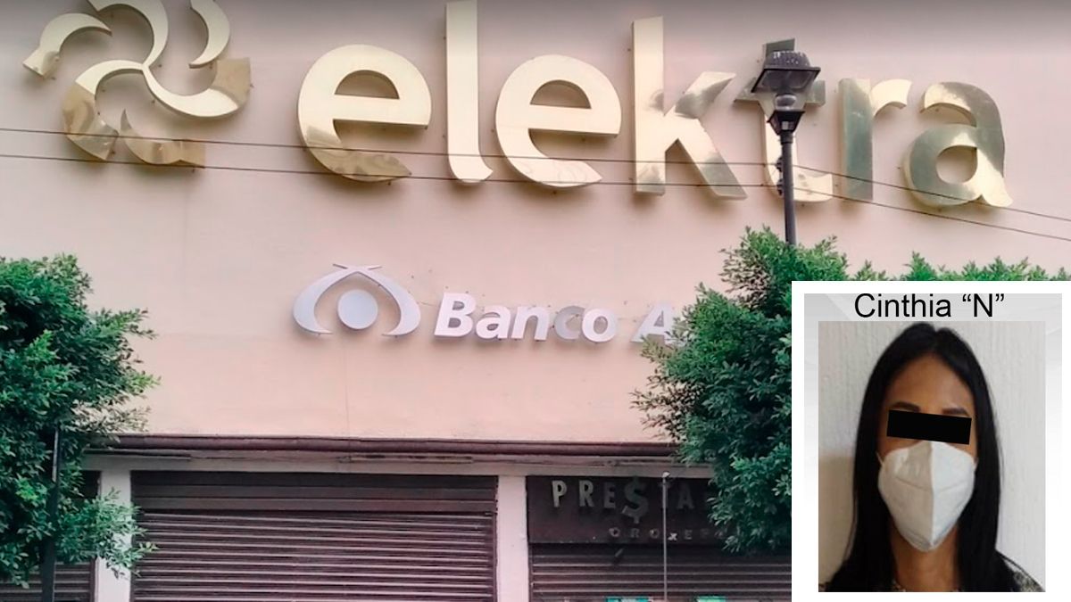 La detienen cuando intentó robar una laptop en Elektra
