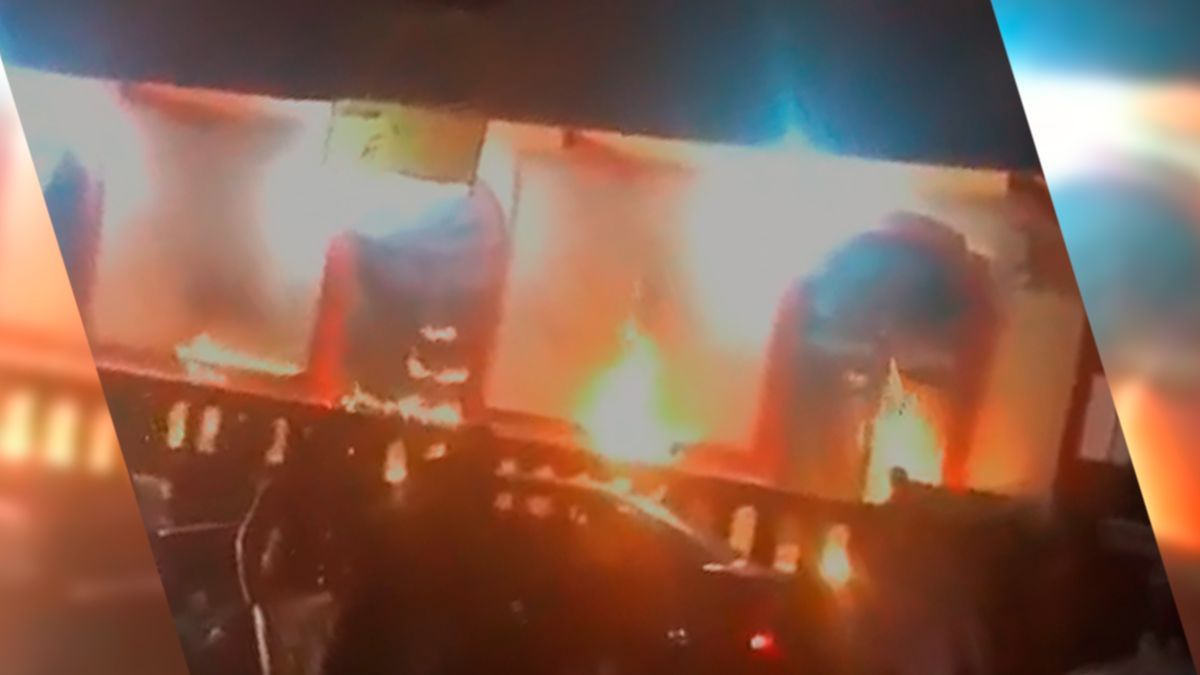 Incendian presidencia municipal en Huitzilac