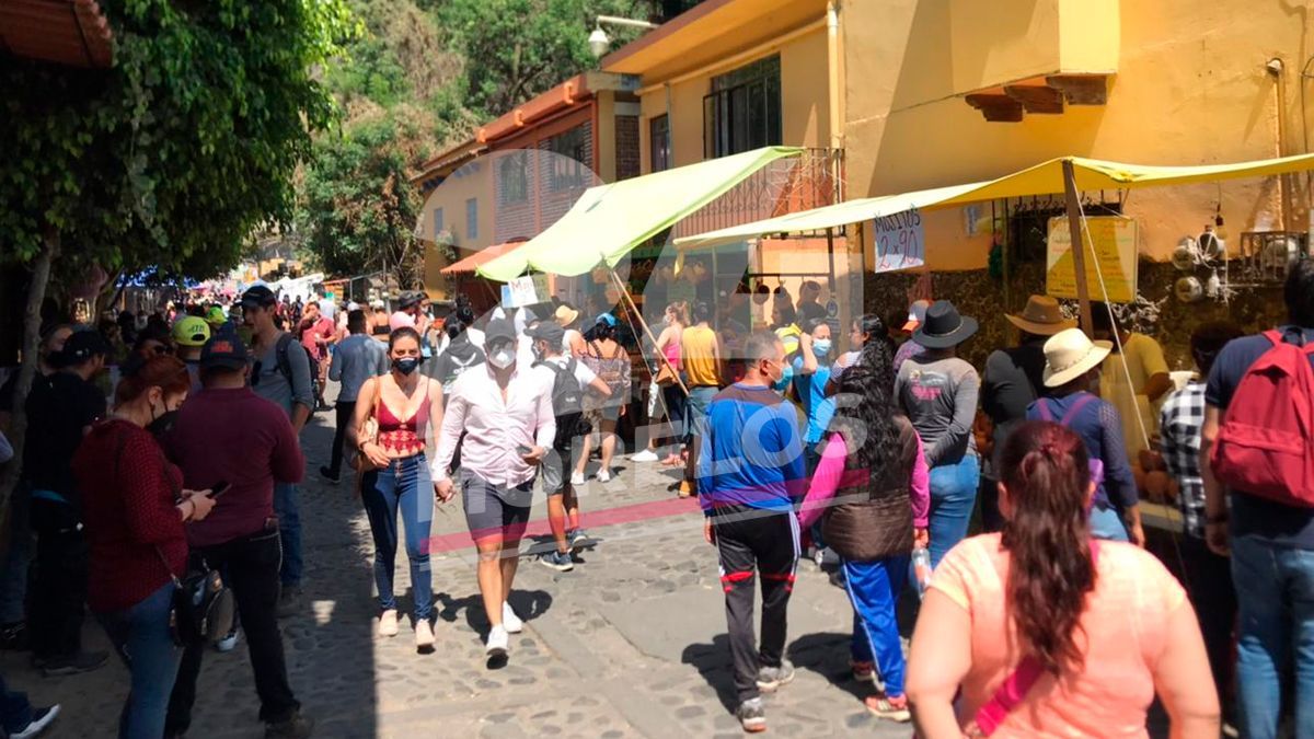 Continúa Tepoztlán con gran afluencia de visitantes