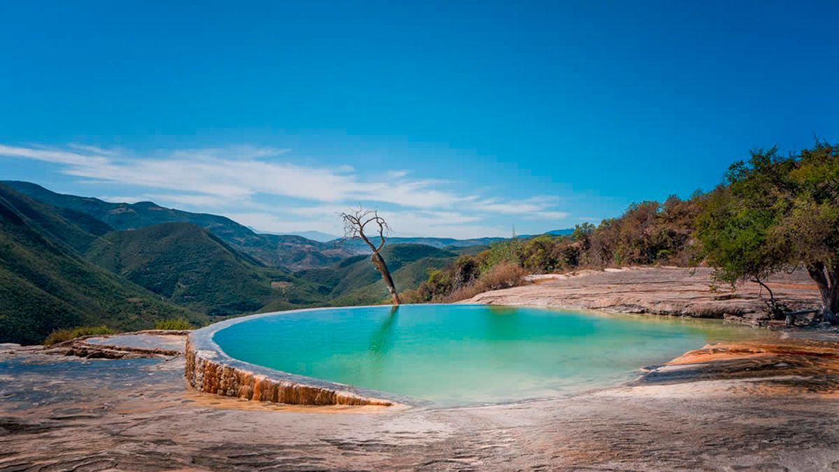 Ya no habrá paso al turismo en Hierve el Agua, Oaxaca