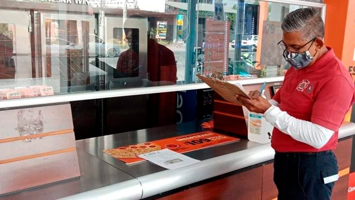 Supervisan en Jojutla que establecimientos sigan con medidas sanitarias
