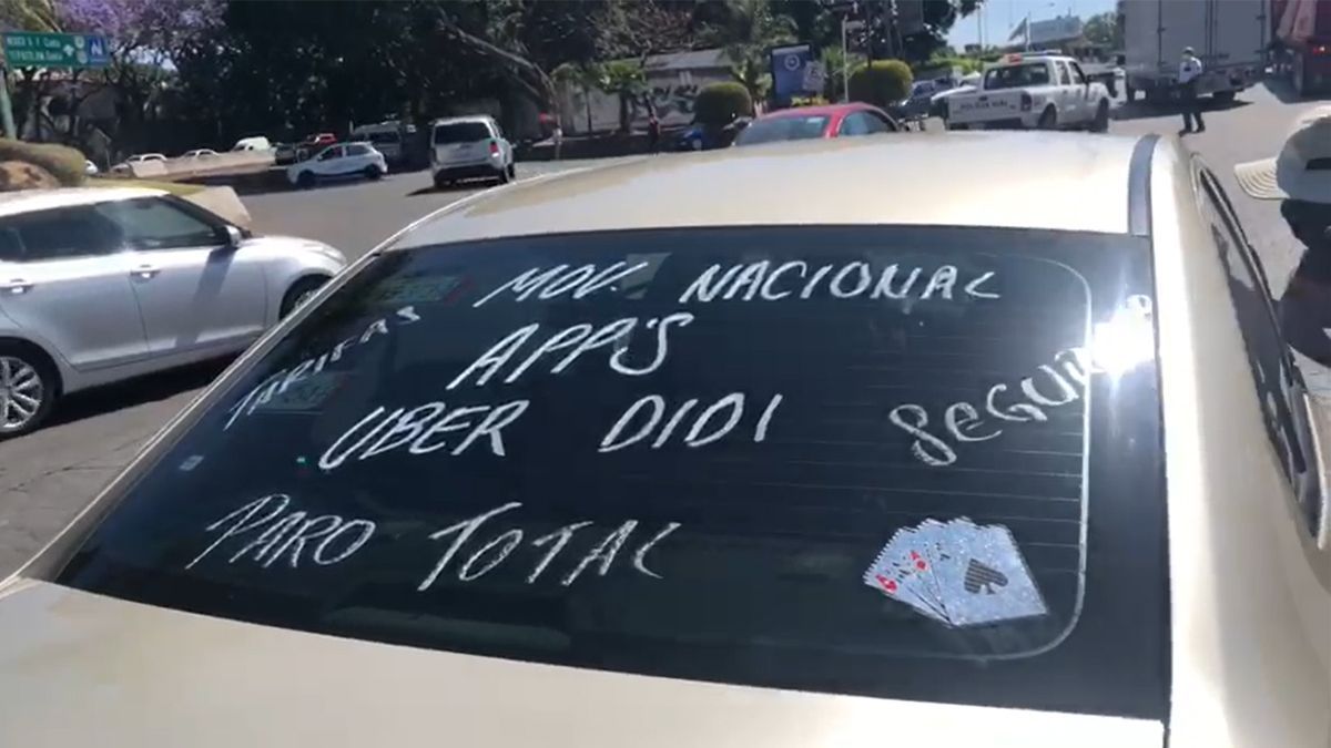 Hasta 5 asaltos diarios contra conductores de UBER y DiDi en Cuernavaca