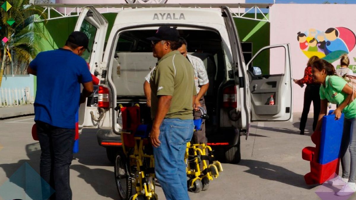 En Ayala donarán sillas de ruedas para niños