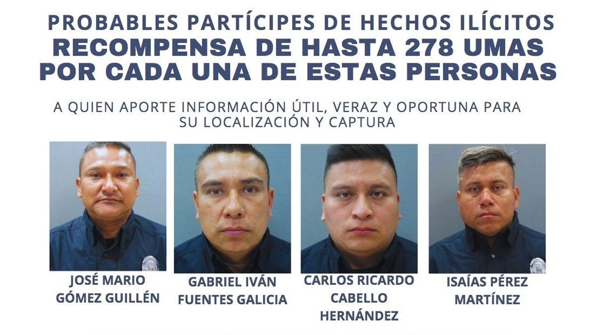 Emiten ficha de búsqueda para policías implicados en caso Yautepec