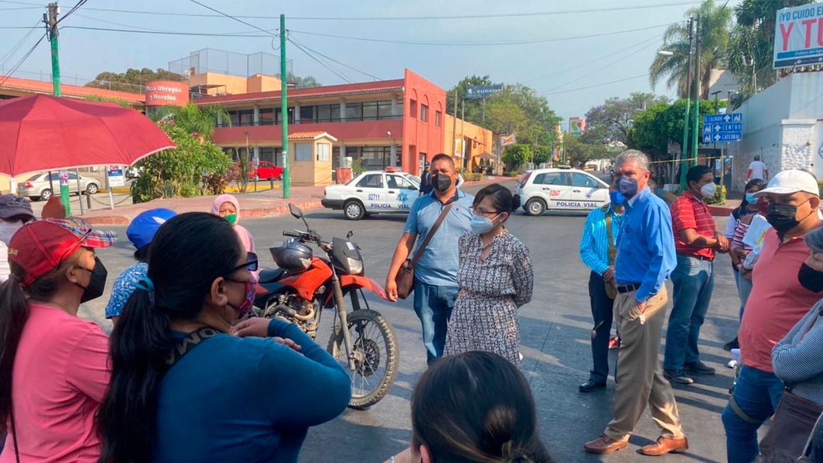 Nuevo bloqueo por falta de agua en Cuernavaca