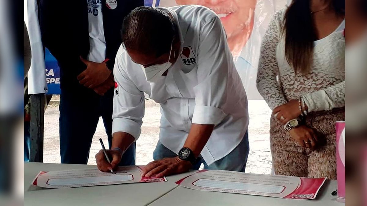 Se suma Ángel Adame al pacto “Mujer Nunca Permitas”