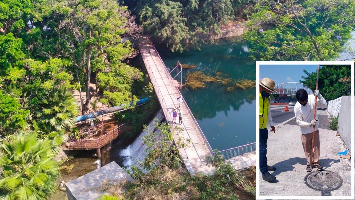 Realizan inspecciones ante descarga de aguas residuales en Parque Barranca Chapultepec