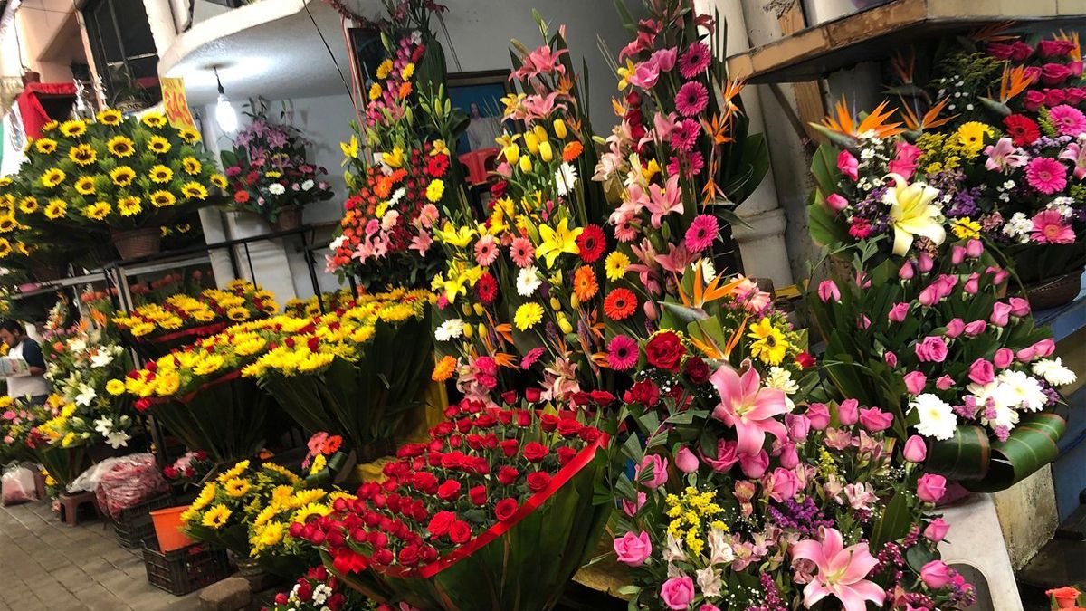 Grandes ganancias en florerías del Mercado ALM