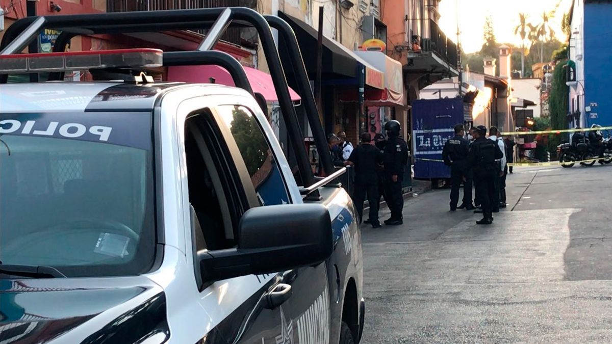 Hecho violento en el Centro de Cuernavaca