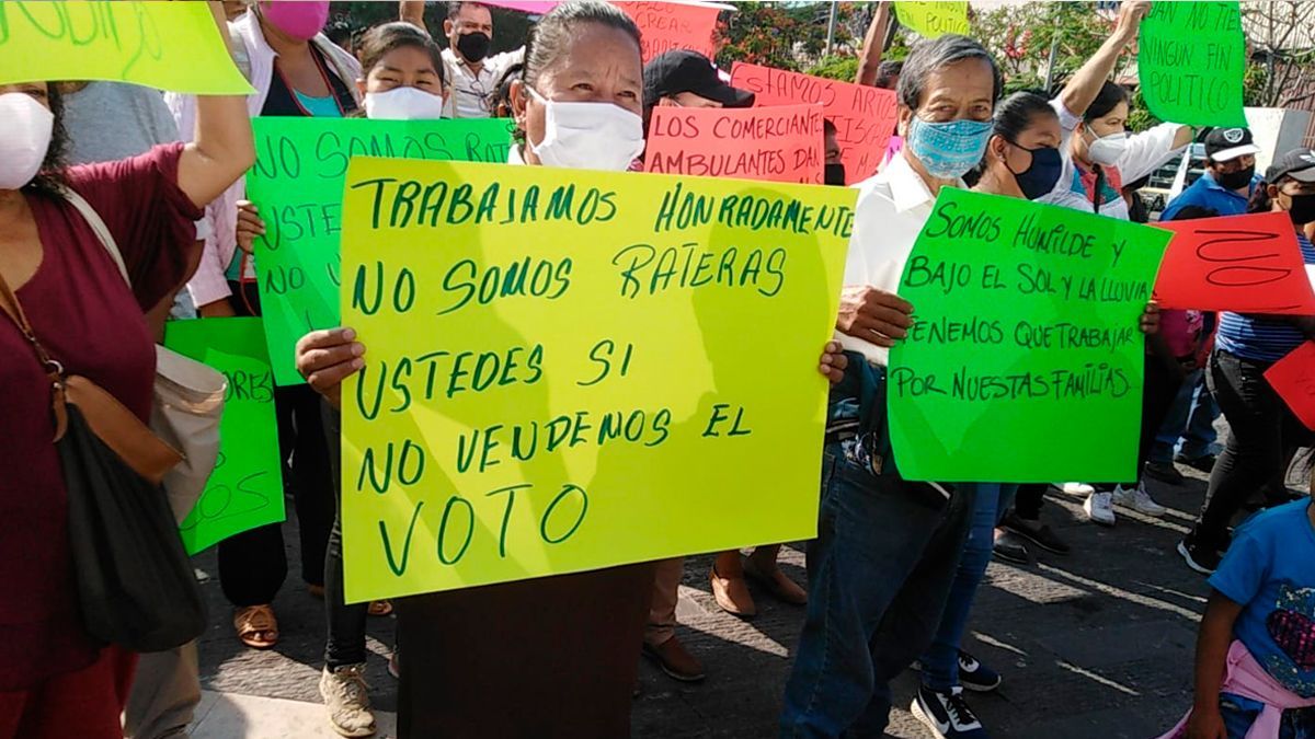 Comerciantes de Cuautla denuncian hostigamiento de candidatos