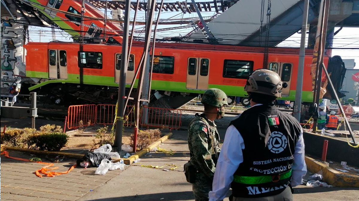 Arrojan primeros peritajes “fallas estructurales” en la Línea 12 del Metro