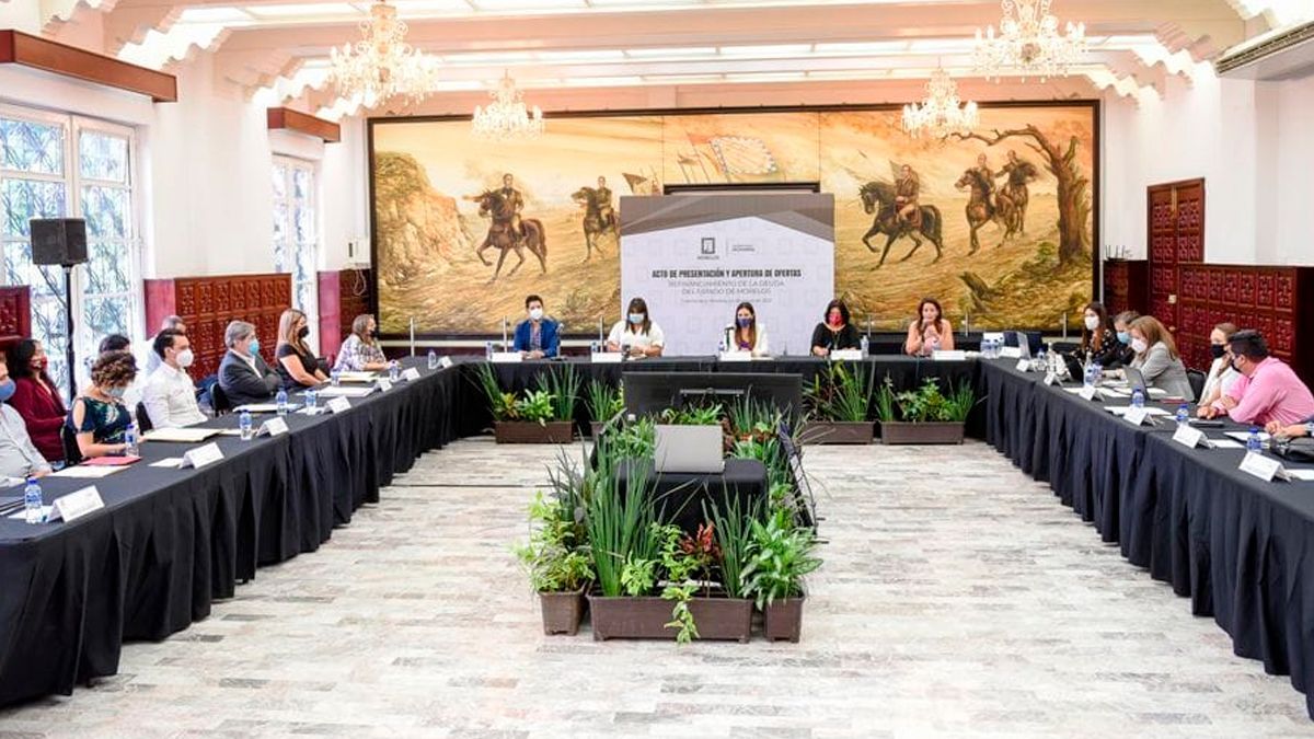 Realiza Ejecutivo licitación para refinanciar deuda pública