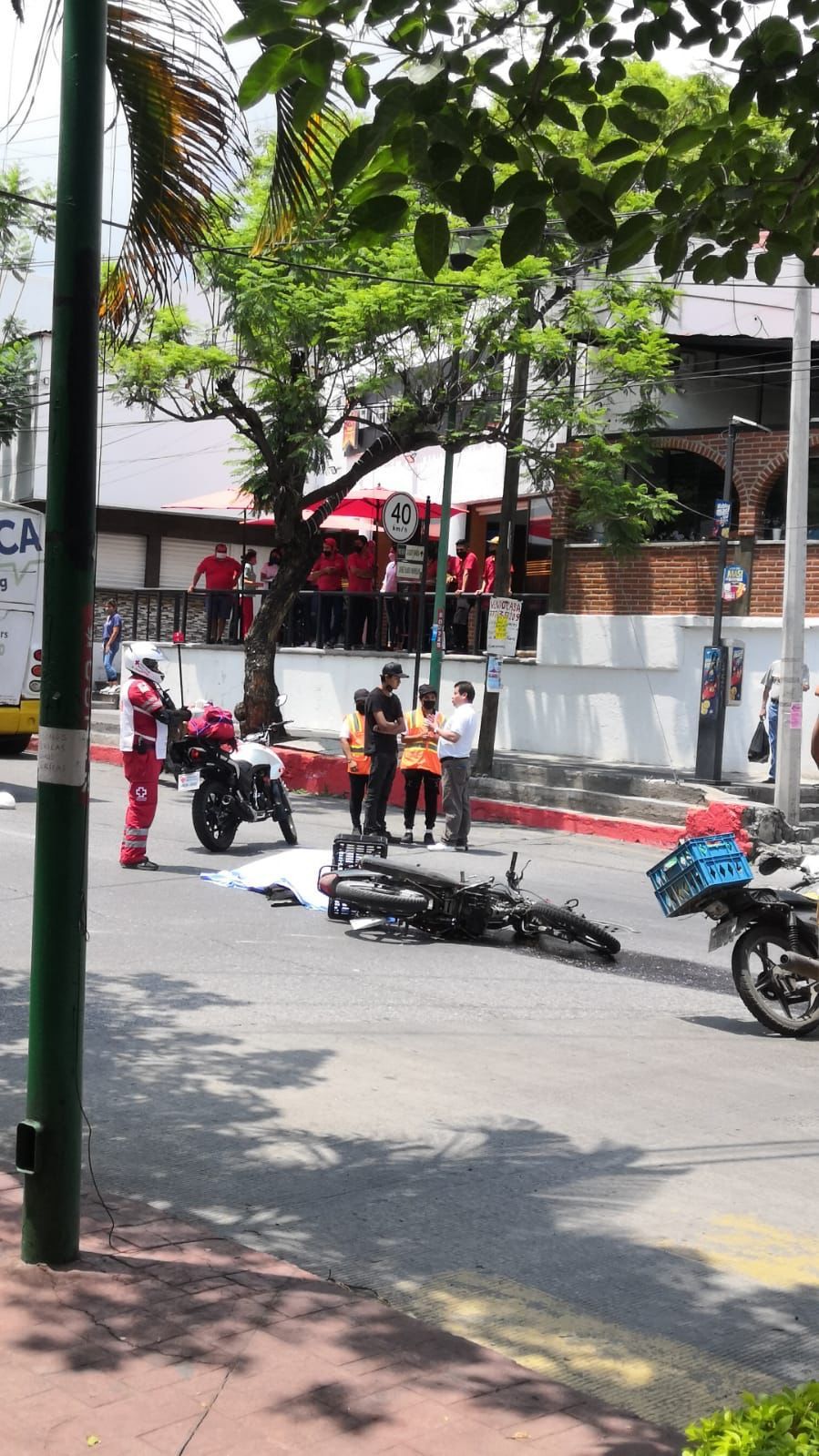 Fallece motociclista tras accidente en Cuernavaca