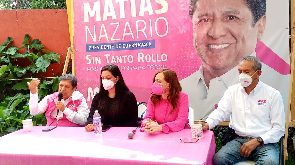 Condena Matías Nazario amenazas contra candidata del MAS