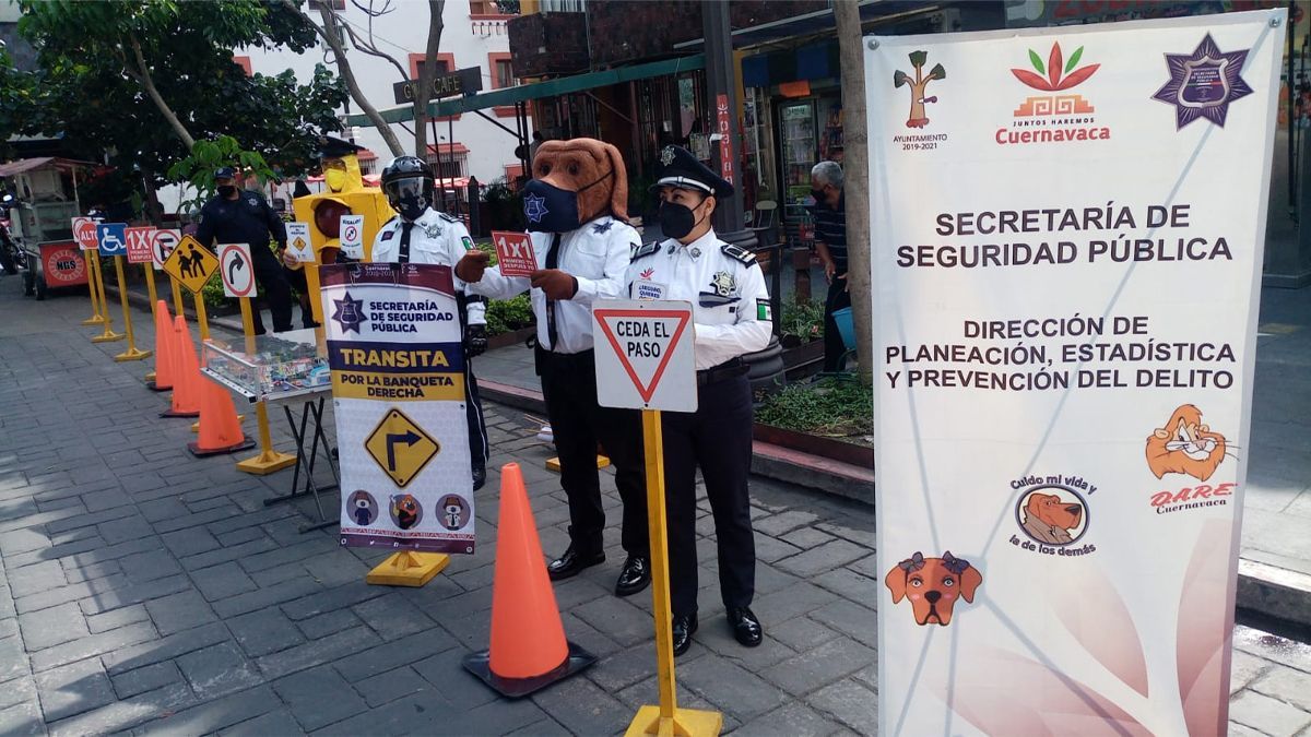 Conmemoran Día Mundial de la Seguridad Vial en Cuernavaca