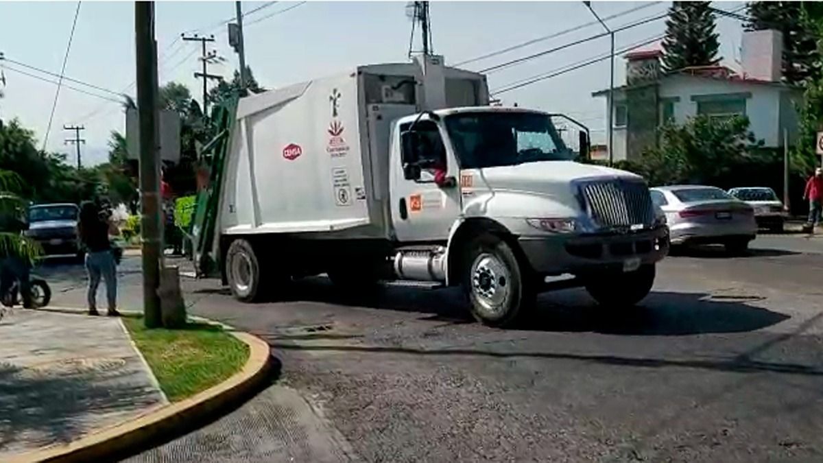 24 Morelos camión de basura