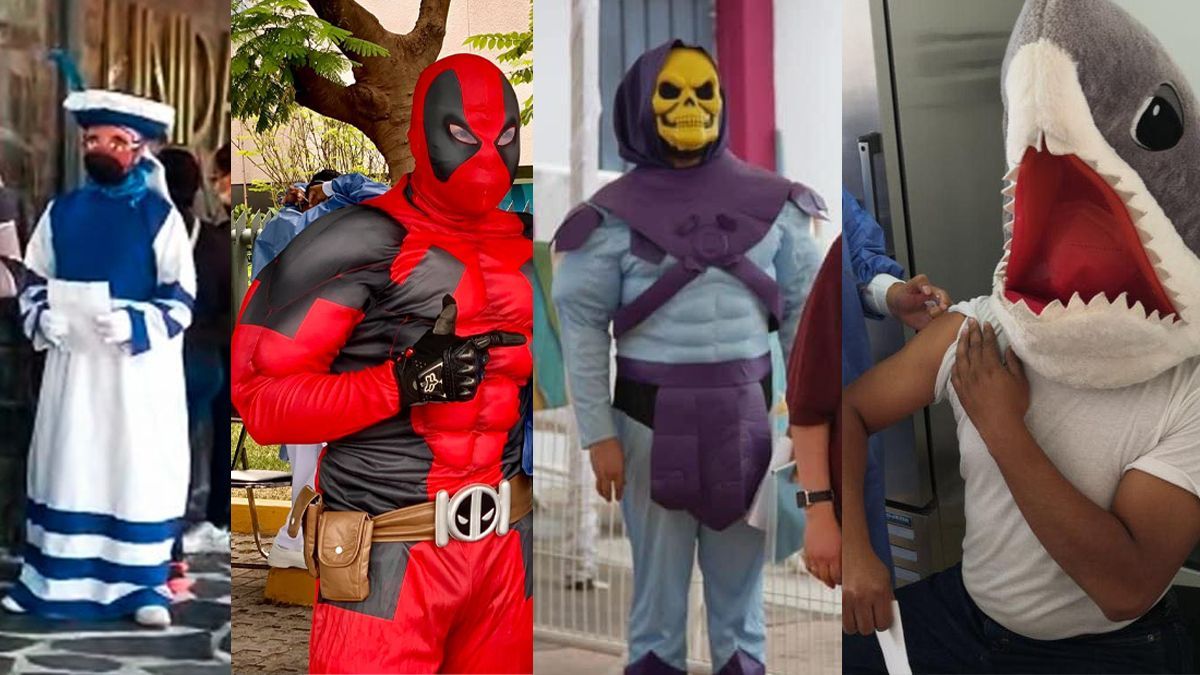 Personajes de la vacunación que llamaron la atención de las redes