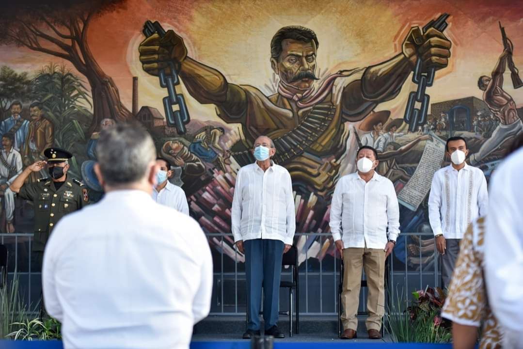 Conmemoran 142 aniversario del natalicio del Caudillo del Sur