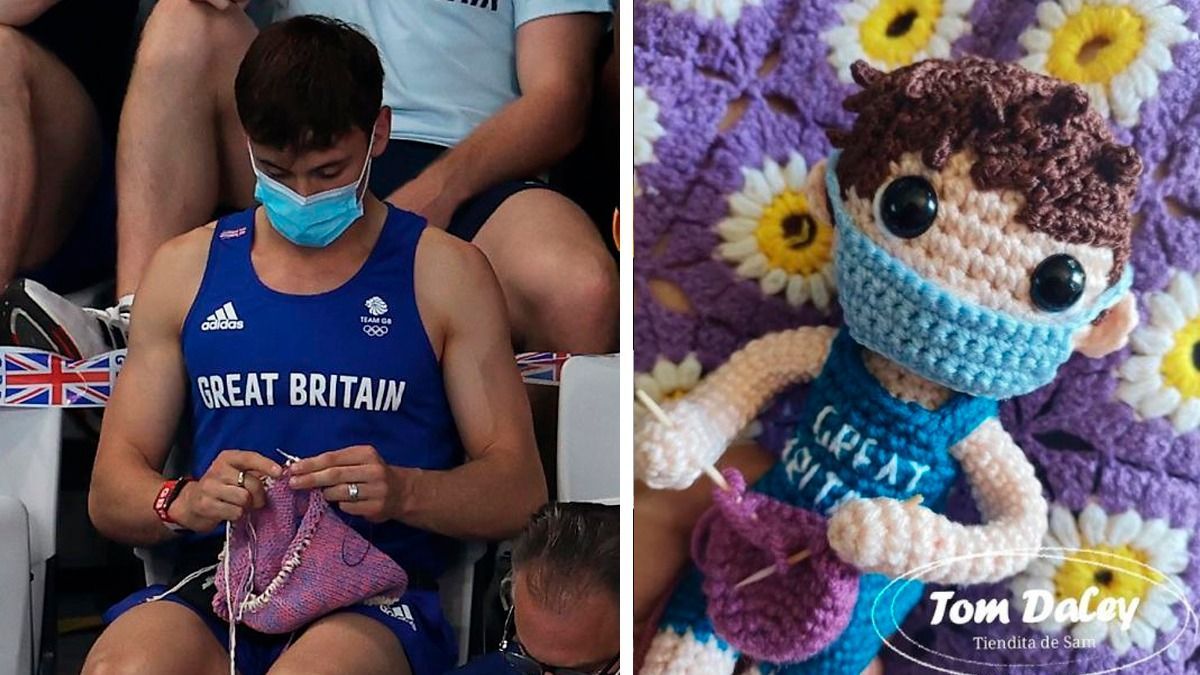 24 Morelos Artesana morelense teje a Tom Daley