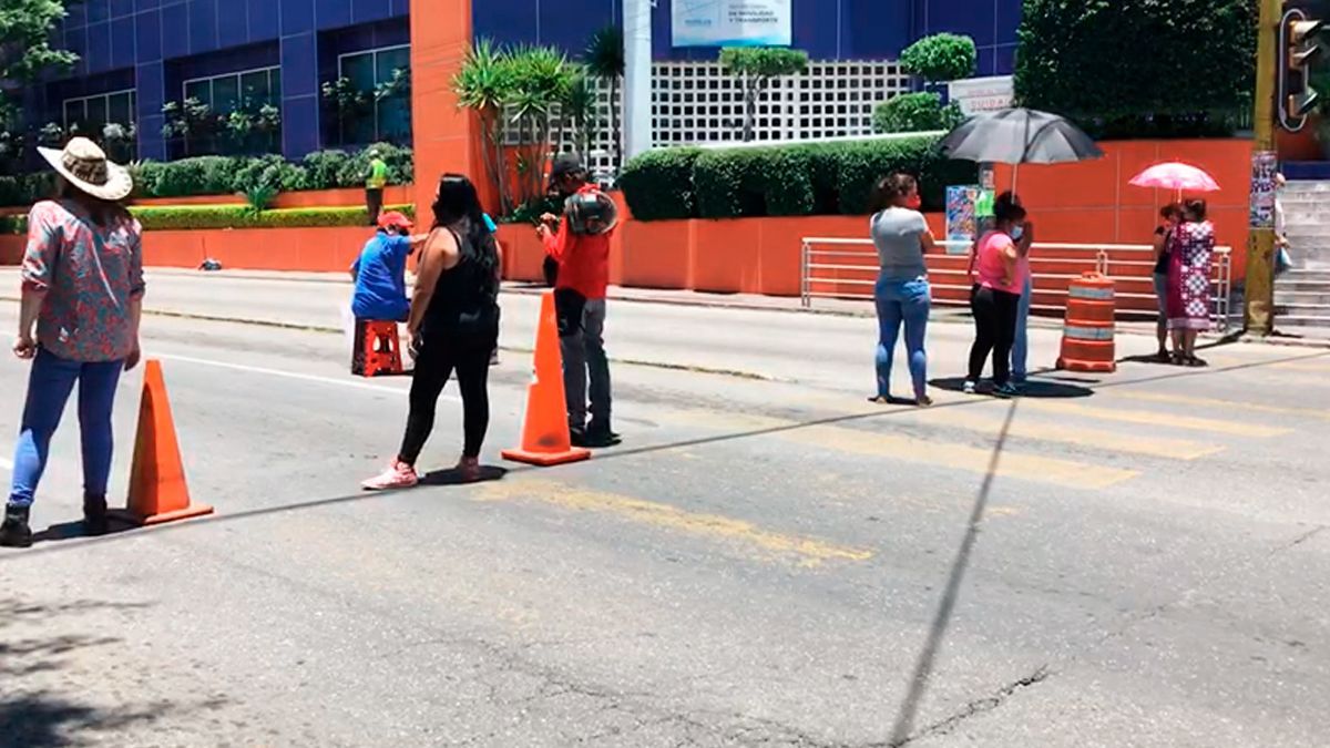 Manifestaciones provocaron caos vehicular en Cuernavaca