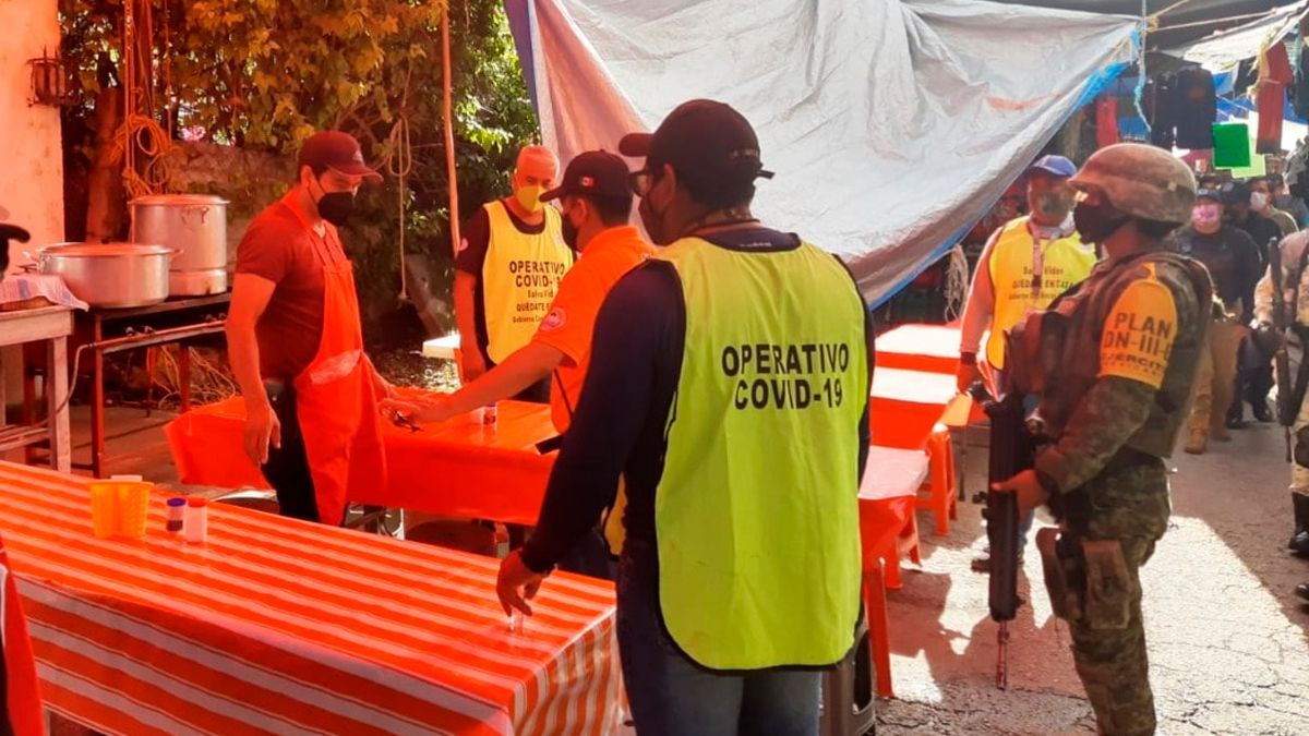 Cierran negocios en tianguis de Yecapixtla por incumplir medidas