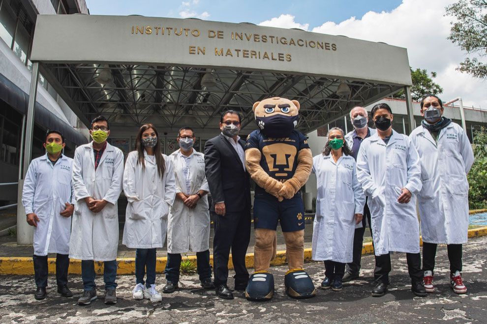Investigadores de la UNAM crean cubrebocas antiCOVID